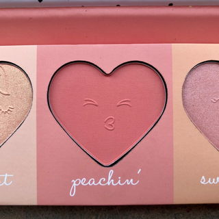 Cheeky Peachy Peach Blush & Highlight Palette - Primark