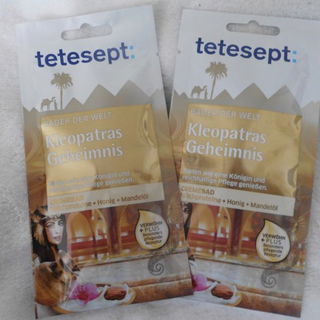 Bäder der Welt - Kleopatras Geheimnis - Cremebad - Milchproteine + Honig + Mandelöl - tetesept