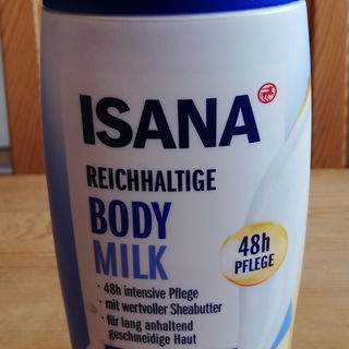 Reichhaltige Bodymilk von Isana