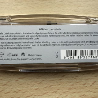 Lidschatten Eye Shadow Palette 050 For The Rebels - p2 Cosmetics