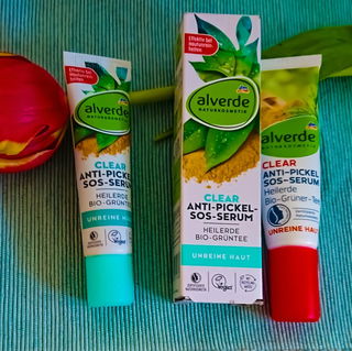 Clear - Anti-Pickel SOS-Serum Heilerde von alverde