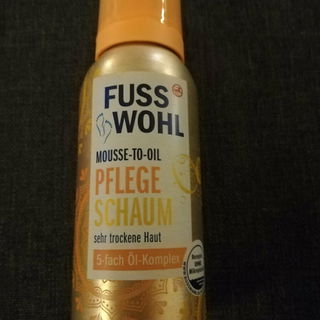 Mousse-To-Oil Pflegeschaum von Fusswohl