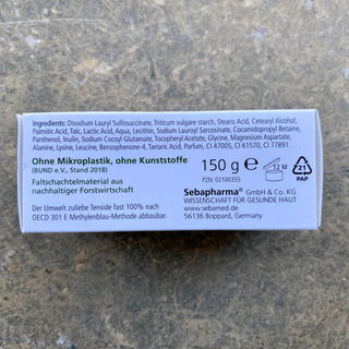 Seifenfreies Waschstück von Sebamed