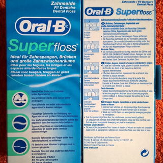 Superfloss Zahnseide von Oral B
