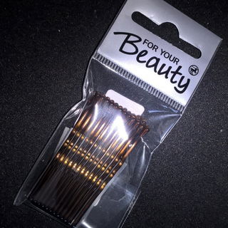 Haarklemmen 5 cm Braun - For Your Beauty