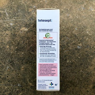 Muskel-Entspannung - Gesundheitsbad - Zitrone + Minze + Eukalyptus + Rosmarin - tetesept