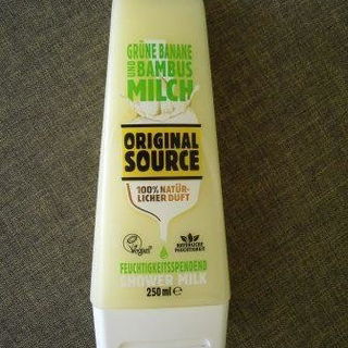 Grüne Banane und Bambusmilch - Shower Milk von Original Source