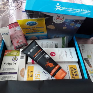 Beauty Box (Juni 2018) von medikamente-per-klick.de