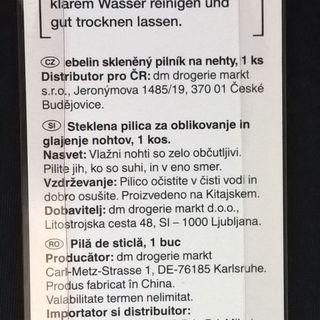 Glasnagelfeile - ebelin