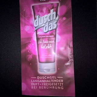 Duschgel - Ich fühle mich belebt Pfingstrose und Litschi - duschdas