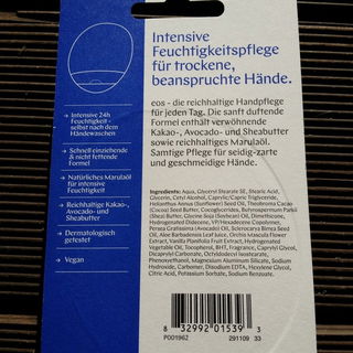 Intensiv pflegende Hand Lotion - Vanilla Orchid von eos