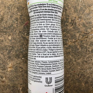 Invisible Dry Anti-Transpirant Spray - Dove