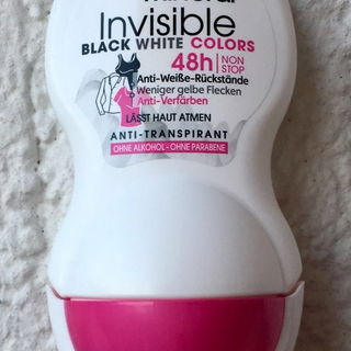 Mineral - Invisible Black White Colors Anti-Transpirant - Roll-on von Garnier