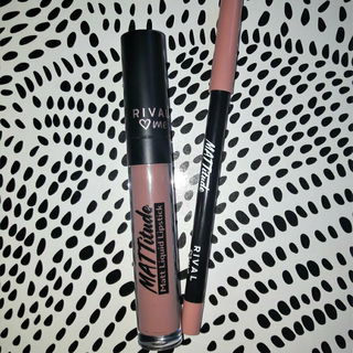 MATTitude Long-Lasting Lip Kit - Rival loves me