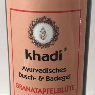 Ayurvedisches Dusch- & Badegel Granatapfelblüte & Orange von Khadi
