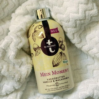 Pflegendes Schaumbad - Mein Moment - Kakaobutter Vanille & Macadamia von t: by tetesept