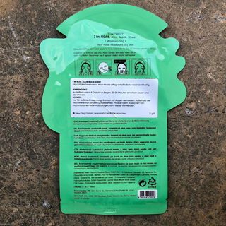 I'm Real Aloe Mask Sheet Moisturizing - TonyMoly