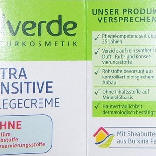 Ultra Sensitive - Pflegecreme - alverde