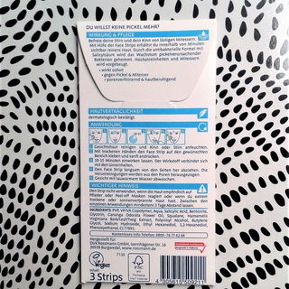 Isana young - Active Clear - Antibakterielle Anti-Mitesser Face Strips - Isana