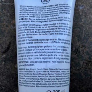 Winterbeeren - Bodylotion - mit Beerenduft und Tonka - Dresdner Essenz