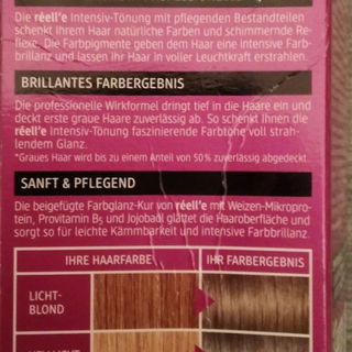 Intensiv Tönung - réell'e