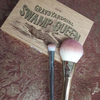 Grav3yardgirl Swamp Queen Eye & Cheek Palette with Brush - tarte 