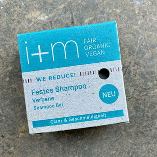 WE REDUCE! Festes Shampoo Verbene von i+m