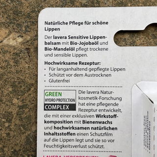 Basis Sensitiv - Lippenbalsam - Lavera