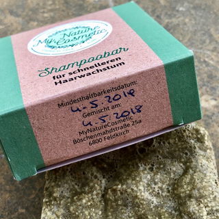 Shampoobar für schnelleren Haarwachstum - My Nature Cosmetic