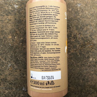 Naturell - Schaumbad Bio-Mango/Kumquat Bad einlassen, Welt ausschalten! - Dresdner Essenz