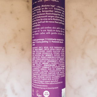 Madame Inge - Creme Peeling - Argan Zedernuss von i+m