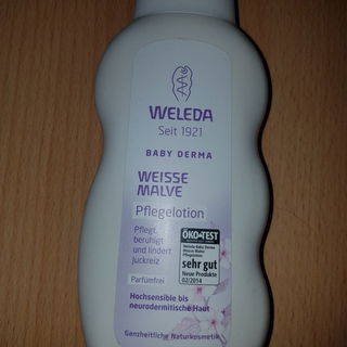Baby Derma - Weisse Malve Pflegelotion von Weleda