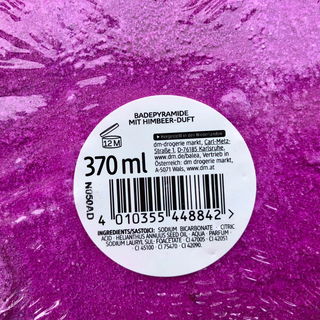 Badepyramide mit Himbeerduft - Balea