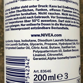 Dusch Mousse - Frozen Berry - Duft von Acai- & Gojibeere - Nivea