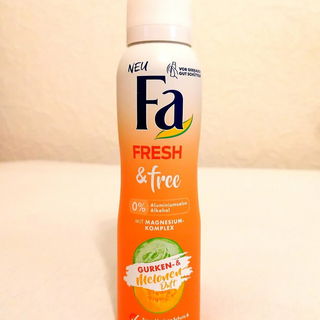 Fresh & Free Gurken- & Melonen-Duft Deodorant Spray von Fa