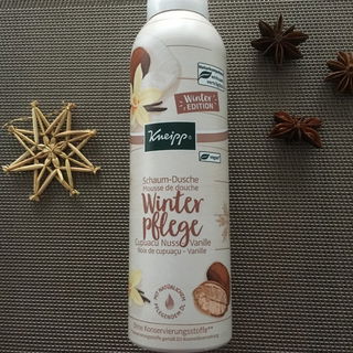 Schaum-Dusche Winterpflege Cupuacu Nuss • Vanille von Kneipp
