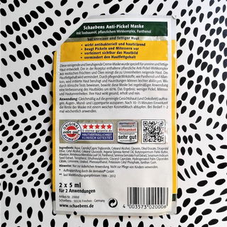 Anti-Pickel Maske - Schaebens