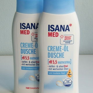 Isana med - Creme-Öl Dusche von Isana