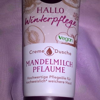 Creme Dusche - Hallo Winterpflege - Mandelmilch Pflaume - t: by tetesept