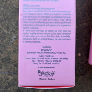 Gülsuyu Rosenwasser - Rosense