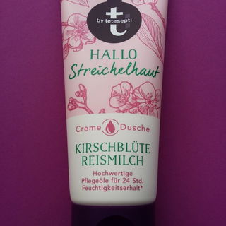 Creme Dusche - Hallo Streichelhaut - KIrschblüte Reismilch - t: by tetesept