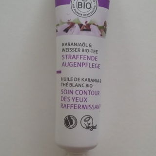 Karanjaöl & Weißer Bio-Tee - Straffende Augenpflege - Lavera