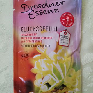 Glücksgefühl Pflegebad mit goldenem Osmanthusduft und Zitronengras - Dresdner Essenz