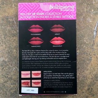 Peel-Off Lip Stain Collection - Bellápierre Cosmetics