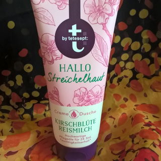 Creme Dusche - Hallo Streichelhaut - KIrschblüte Reismilch - t: by tetesept
