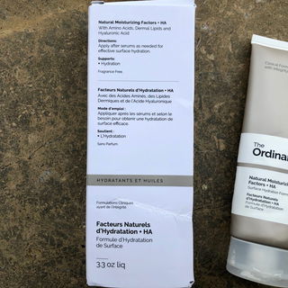 Natural Moisturizing Factors + HA Surface Hydration Formula - The Ordinary.