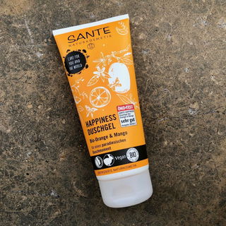 Happiness Duschgel - Bio-Orange & Mango - Sante
