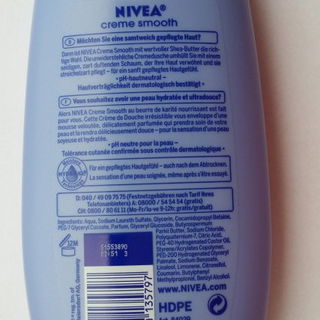 Creme Smooth - Cremedusche - Nivea