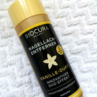 Nagellackentferner Vanilleduft Acetonfrei von Biocura Beauty
